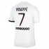 Camisola Paris Saint-Germain Kylian Mbappé 7 Equipamento Segundo 2021-2022 Manga Curta